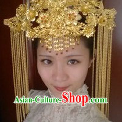 Ancient Chinese Wedding Phoneix Crown for Women
