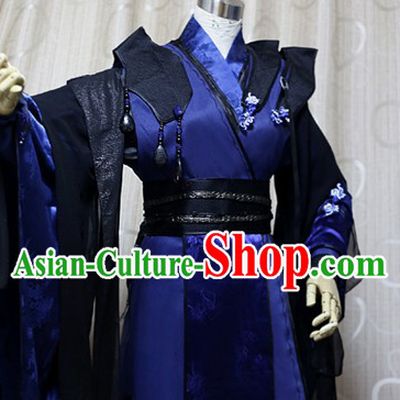 Ancient Chinese Imperial Prince Cosplay Costumes Complete Set for Men