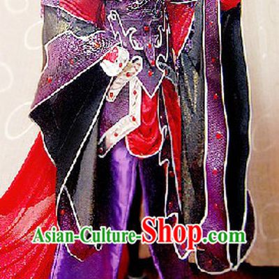 Ancient Chinese Magic Prince Cosplay Costumes Complete Set for Men