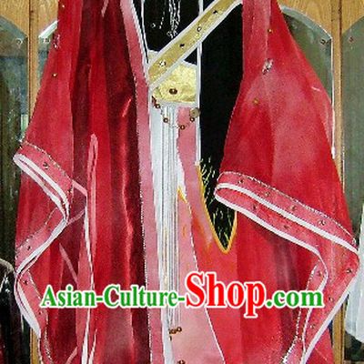 Ancient Chinese Magic Butterfly Prince Cosplay Costume Complete Set for Men