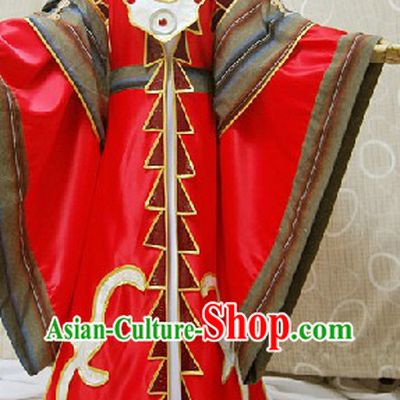Ancient Chinese School Schoolmaster Cosplay Costume Complete Set for Men