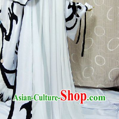 Ancient Chinese Fencer Cosplay Costume Complete Set for Men