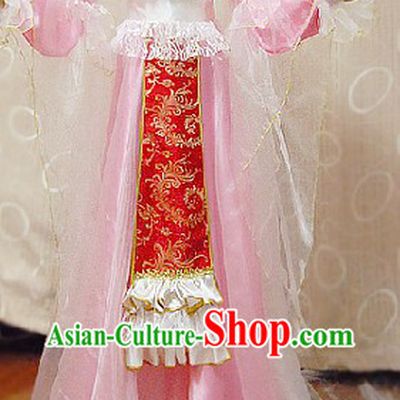 Ancient Chinese Imperial Palace Concubine Cosplay Suits Complete Set