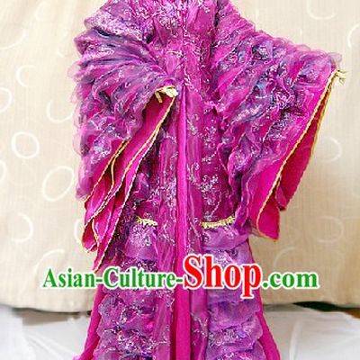 Ancient Chinese Imperial Palace Empress Cosplay Dresses Complete Set