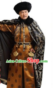Ancient Chinese Black Cape for Men