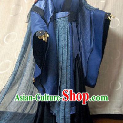 Ancient Chinese Swordman Cosplay Clothing Complete Set