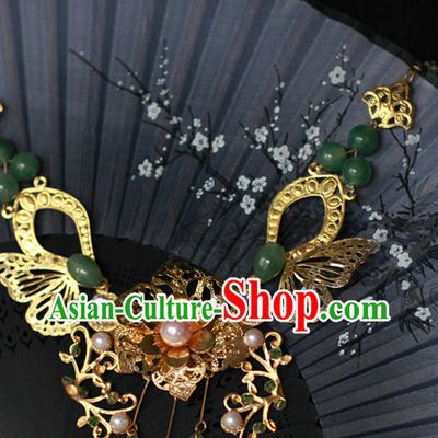 Ancient Chinese Handmade Butterfly Jewelry and Hair Accessories