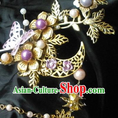 Ancient Chinese Handmade Forehead Hair Accessory