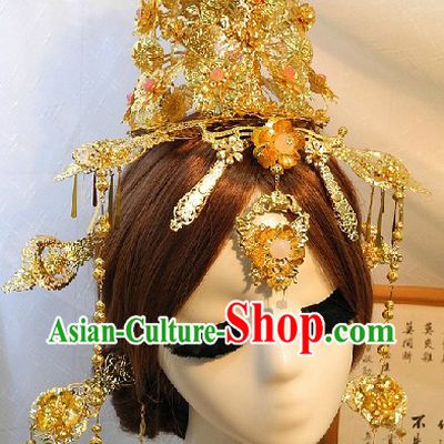 Ancient Traditional Chinese Empress Hair Accessories Complete Set for Women