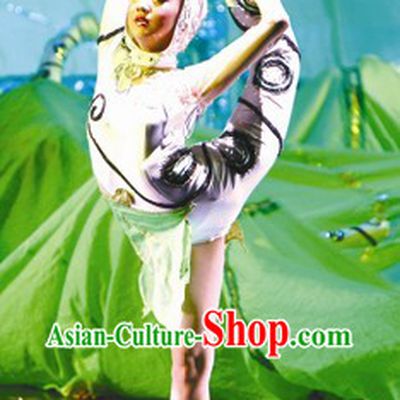 Silkworm Stage Performance Dance Costumes Suit for Womn
