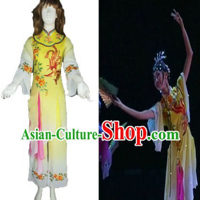 Traditional Chinese Phoenix Mandarin Dance Costumes for Women