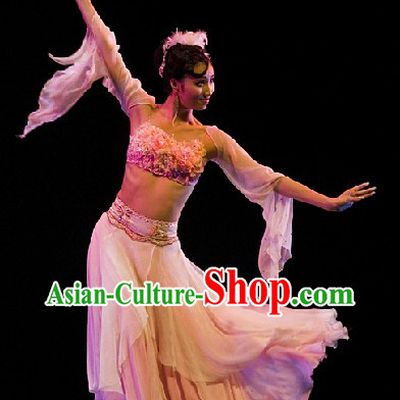 Classical Dancing Solo Dance Costume Complete Set for Women
