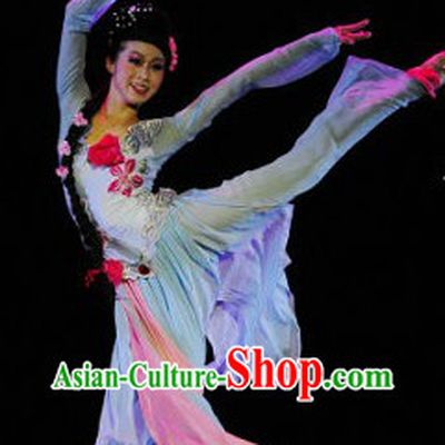 Mandarin Classical Dancing Costume and Hat Complete Set