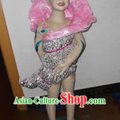 Trumpet Shell Costumes and Headwear Complete Set for Children