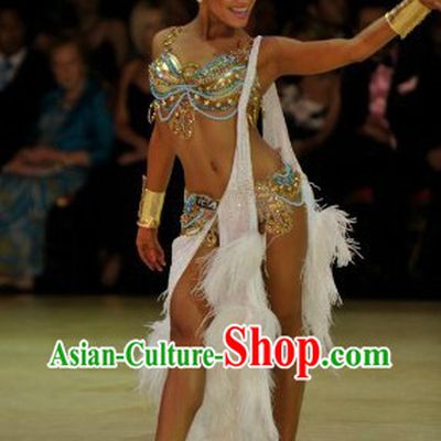 Custom-made Professional Latin Dancing Costumes for Women