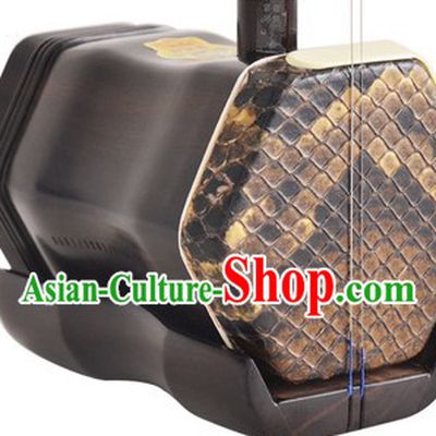 Supreme Ancient Style Chinese Python Leather Erhu