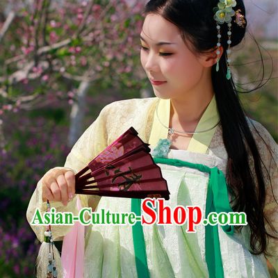 Tang Dynasty Princess Ruqun Clothing and Cape Complete Set