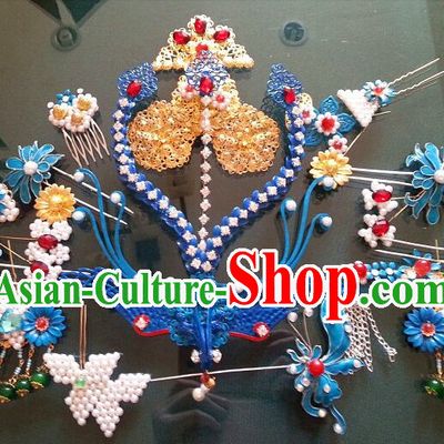 Ancient Chinese Imperial Palace Royal Empress Headpieces Complete Set