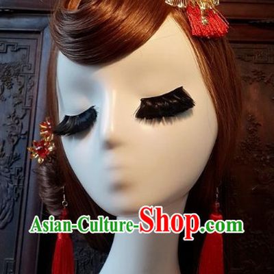 Traditional Chinese Wedding Ceremony Brides Headpieces Complete Set
