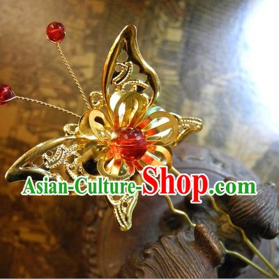 Handmade Traditional Chinese Butterfly Hair Accessories
