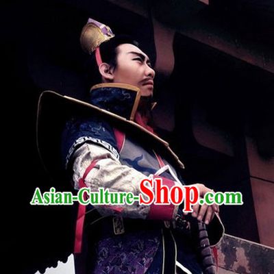 Hanmade Custom Made Cao Cao Three Kingdoms Costume Complete Set for Men