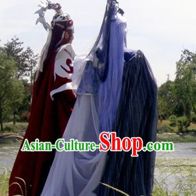 Asian Kung Fu Emperor China Cosplay Costume Complete Set