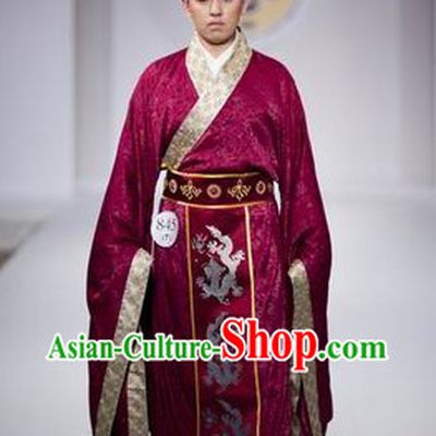 Chinese Imperial Dressing and Hat Complete Set for Men