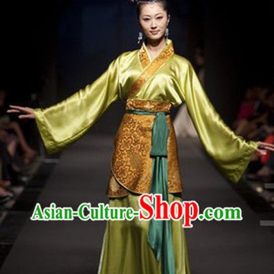 Traditional Chinese Oriental Clothing Complete Set for Women