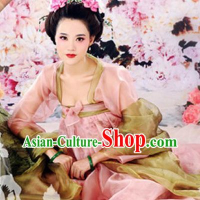 Shang Guan Wan Er Tang Dynasty Imperial Palace Female Official Costumes Complete Set