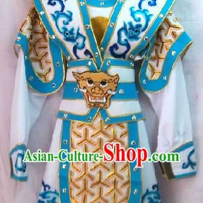 Ancient Chinese General Armor Dramatic Costume for Men