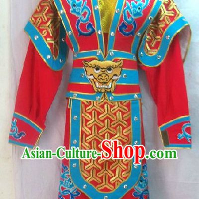 Traditional Chinese General Armor Dramatic Costume for Men