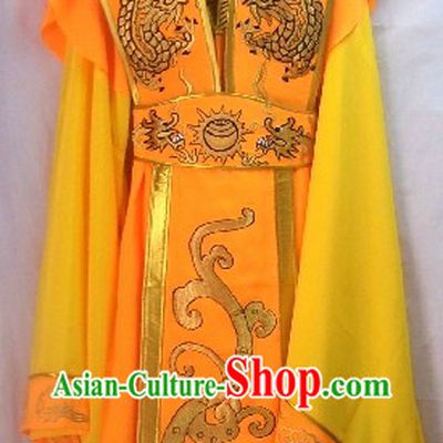 Traditional Chinese Emperor Stage Performance Costumes for Men