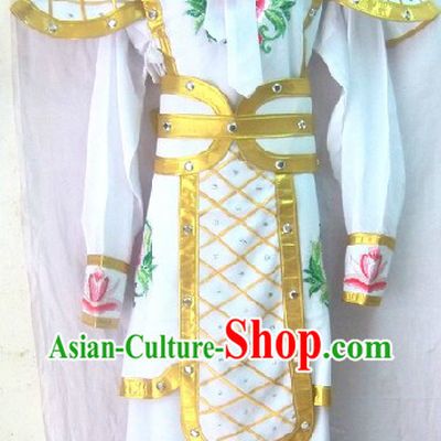 Traditional Chinese Opera Hua Dan Armor Stage Performance Costumes for Women