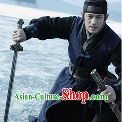 Ancient Korean Warrior Costumes Complete Set for Men