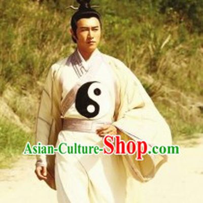 The Legend and The Hero Taoist Robe and Headwear Complete Set