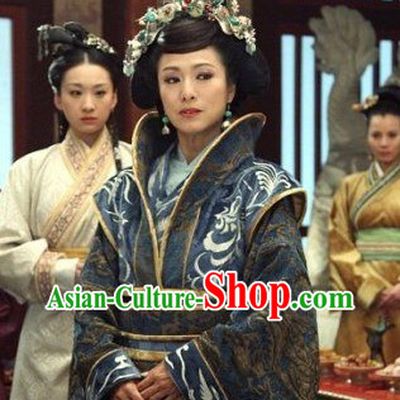 Phoenix and Peony Television Drama High Collar Empress Costumes Complete Set