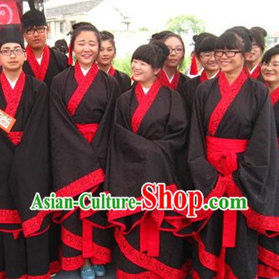 Ancient Chinese University Students Clothes for Men or Women