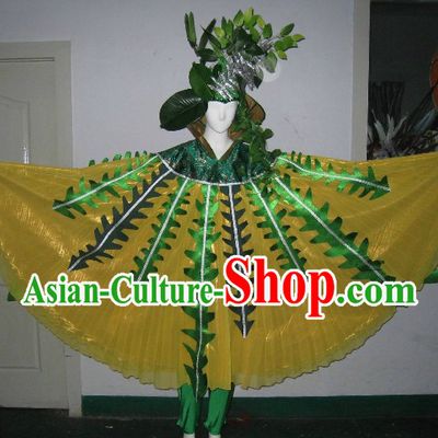 Traditional Chinese Tree Dance Costumes for Women