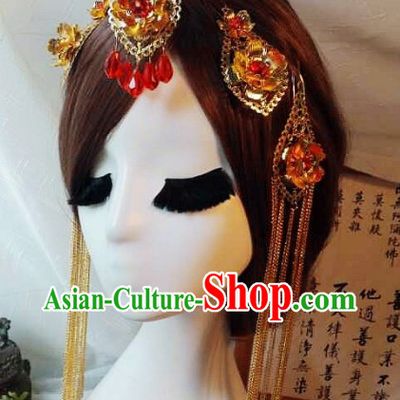 Handmade Traditional Chinese Hair Jewelry For Wedding #8206;
