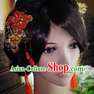 Handmade Traditional Chinese Hair Jewelry For Wedding