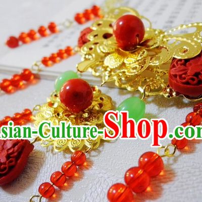 Traditional Chinese Bridal Jewelry Necklace