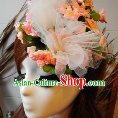 Traditional Chinese Handmade Flower Hair Accessories