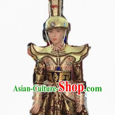 Mongolia National Traditional Clothes of Mongolia