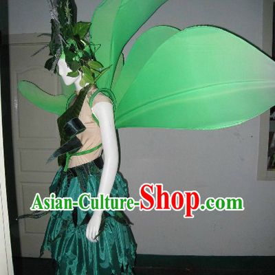 Forest Angel Model Costumes and Headdress Complete Set