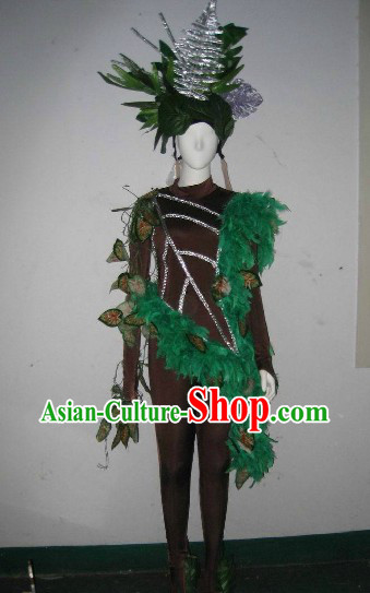 Forest Empress Model Costumes and Headdress Complete Set