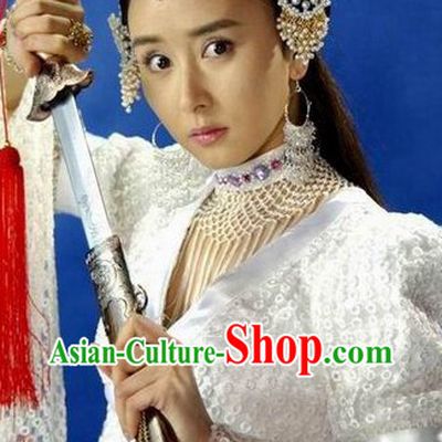Traditional Ancient Chinese Princess Headdress Set