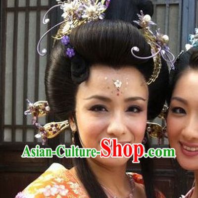 Traditional Chinese Grandmother Phoenix Accessories and Earrings Complete Set