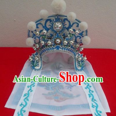 Traditional Chinese Opera Stage Performance Mulan Helmet