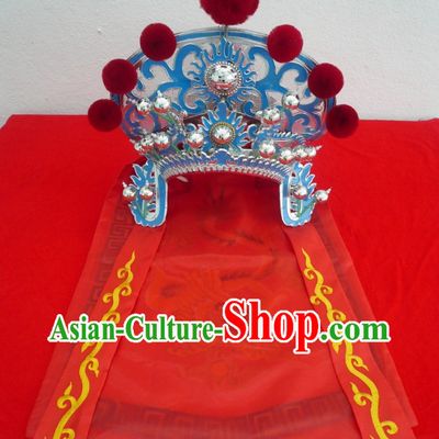 Traditional Chinese Opera Stage Performance Mulan Helmet