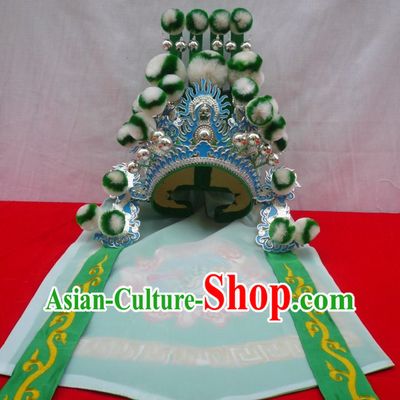 Traditional Chinese Opera General Hat